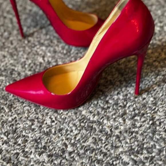Christian Louboutin Hot Pink So Kate Stiletto Heels - Picture 3 of 5